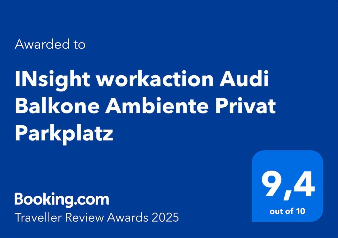 Insight Workaction Audi Balkone Ambiente Apartment Инголщат Екстериор снимка